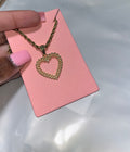 Rolex Heart Necklace