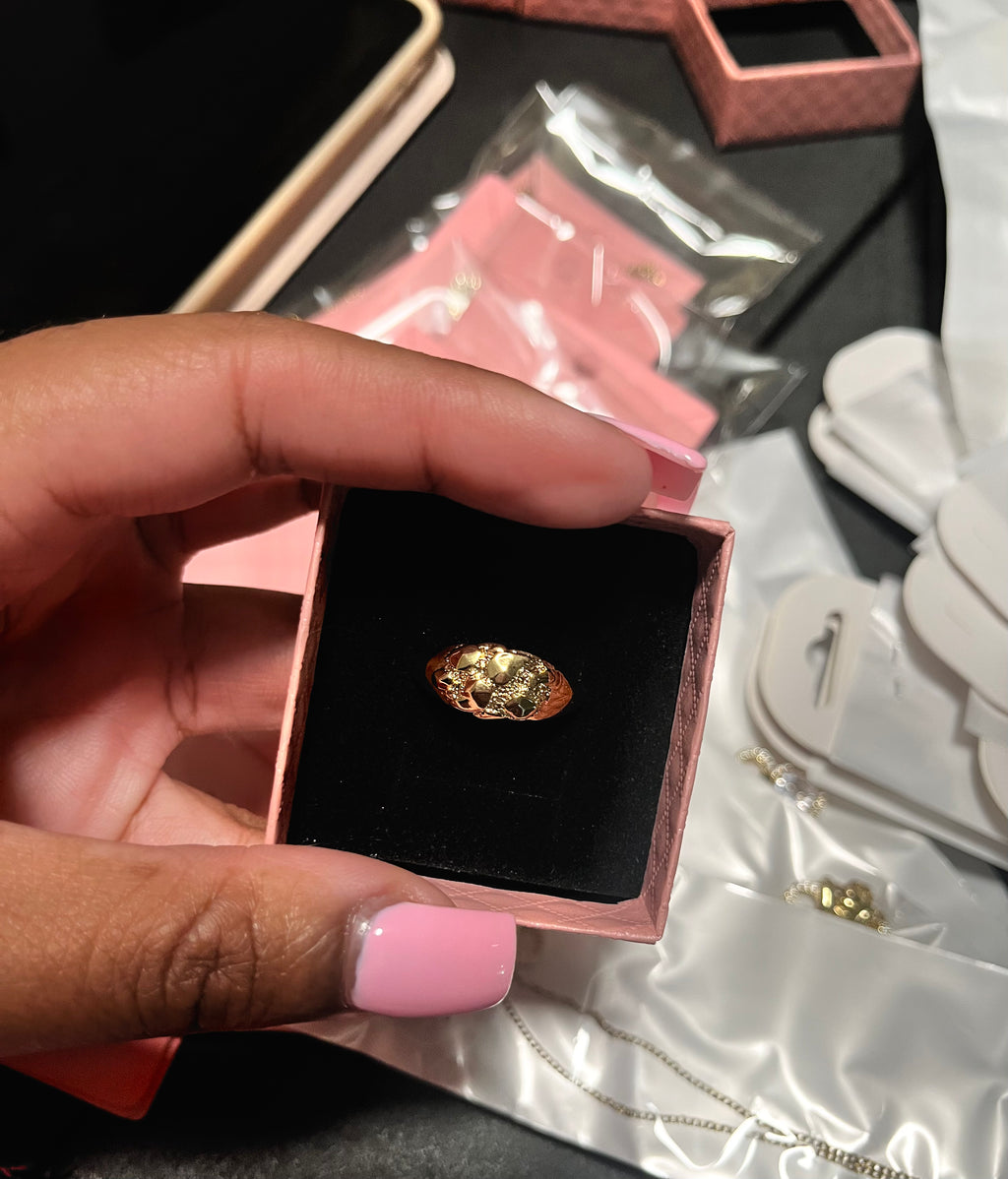 Golden Nugget Ring