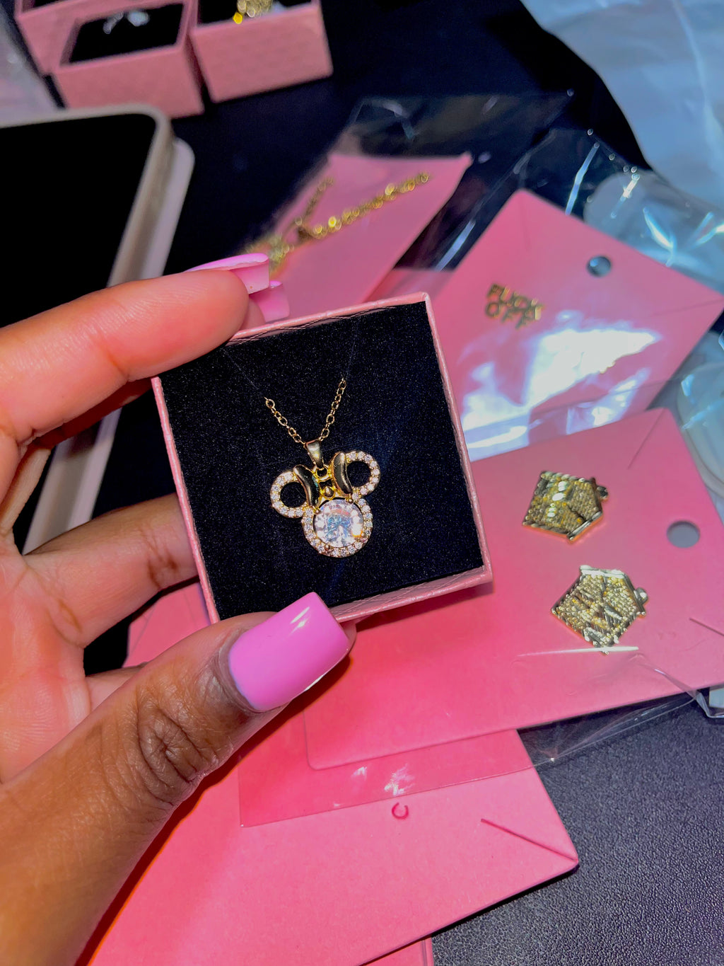 Princess Bow Necklace