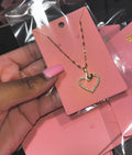 Open Heart Necklace