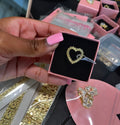 Rolex Open Heart Ring